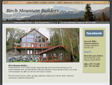 Tablet Screenshot of birchmtnbuilders.com